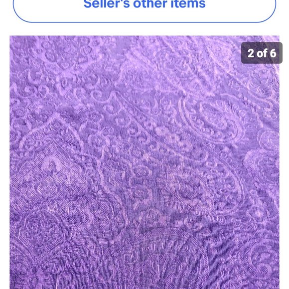 Coldwater Creek Purple Skirt Size 1X - Picture 6 of 6